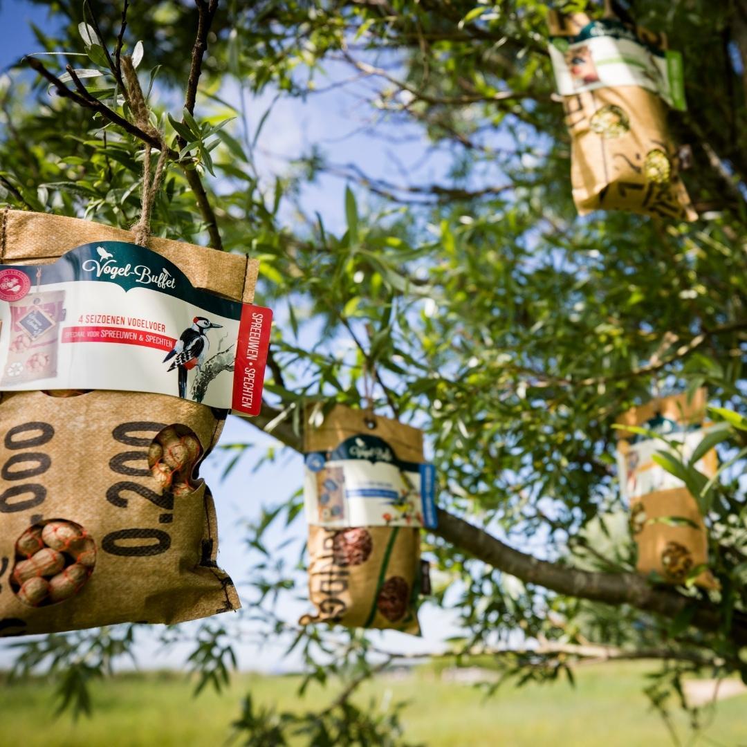 Vogelbuffet | Vogelfutter ECO Bag Mix 4er Set | 4x 300gr