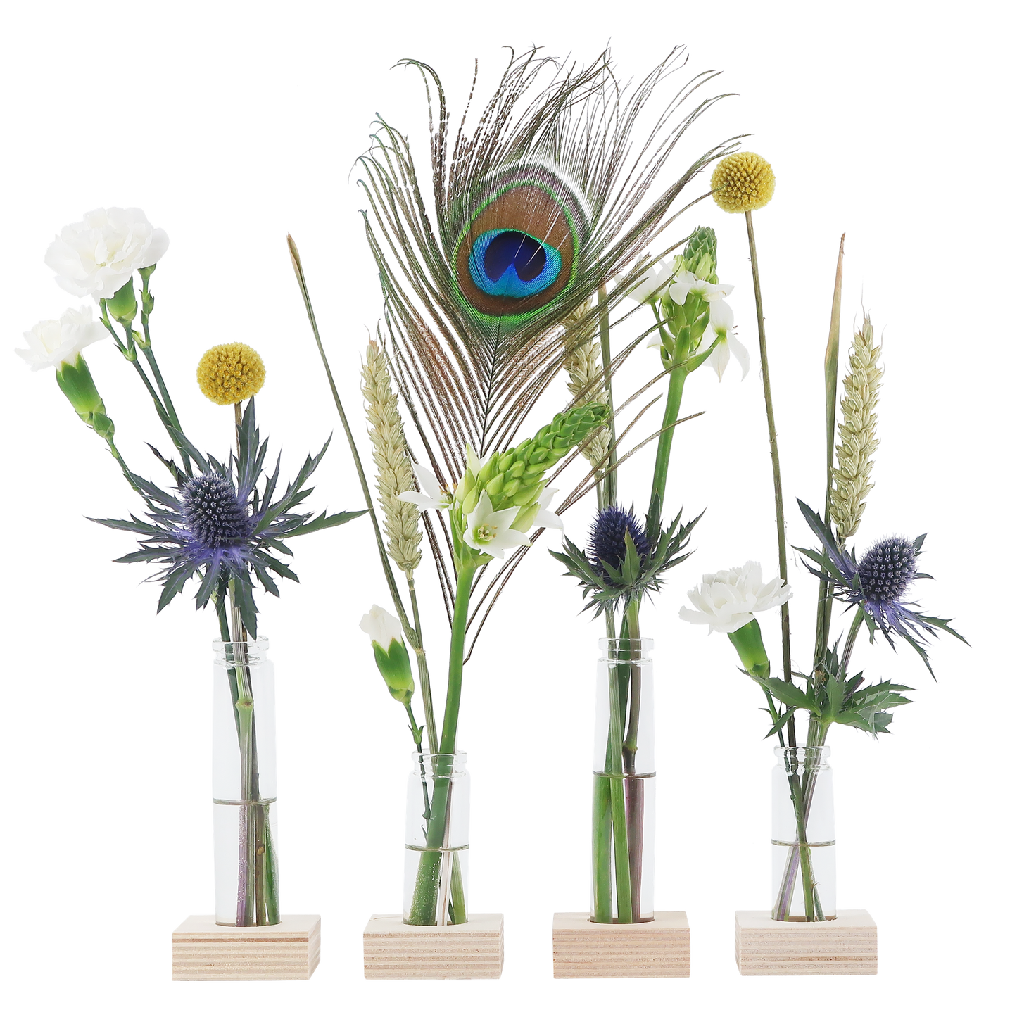 Flower Fest - Briefkastenblumen, inkl. Vasen und Ständer