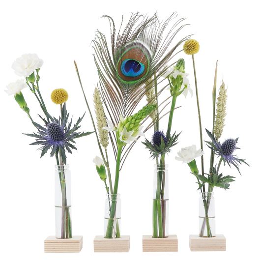 Flower Fest - Briefkastenblumen, inkl. Vasen und Ständer