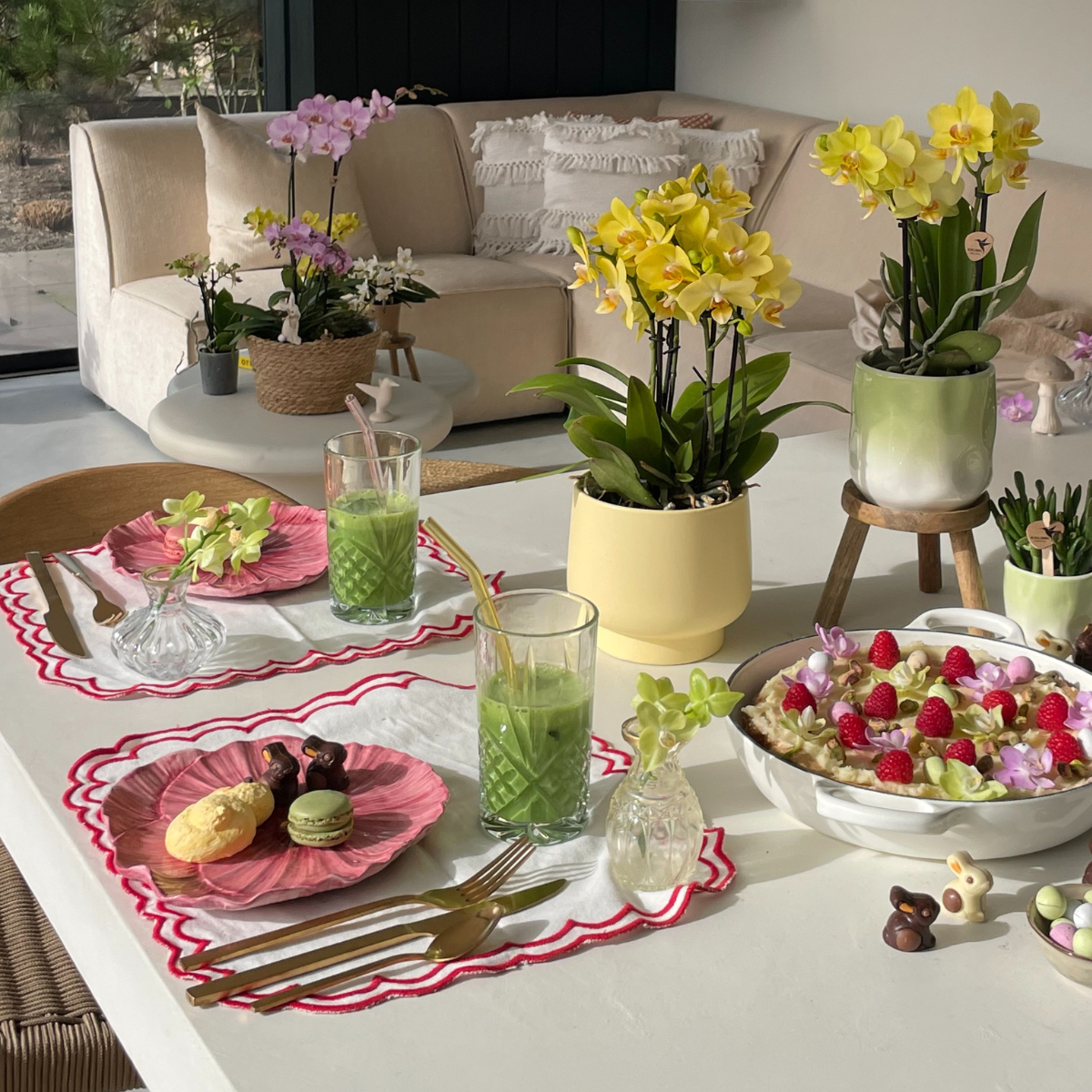 Kolibri Home | Scandic Blumentopf  - Yellow - ⌀12cm