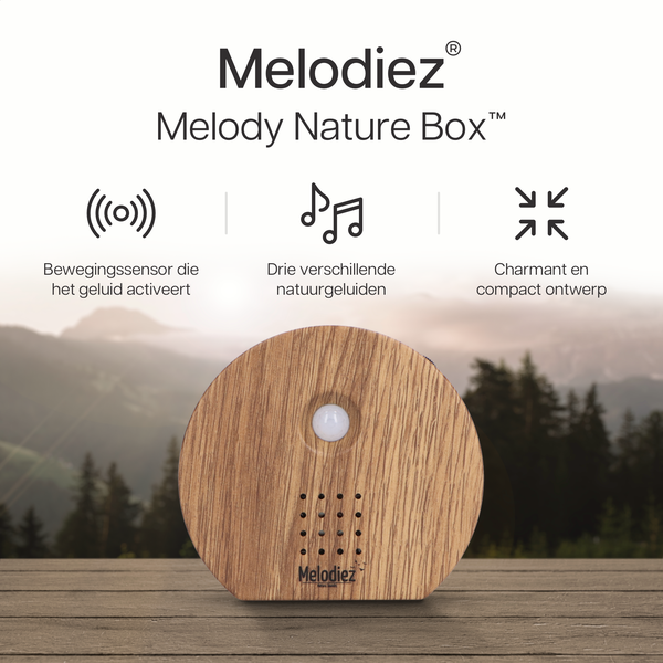 Melodiez music box - Donkerhout