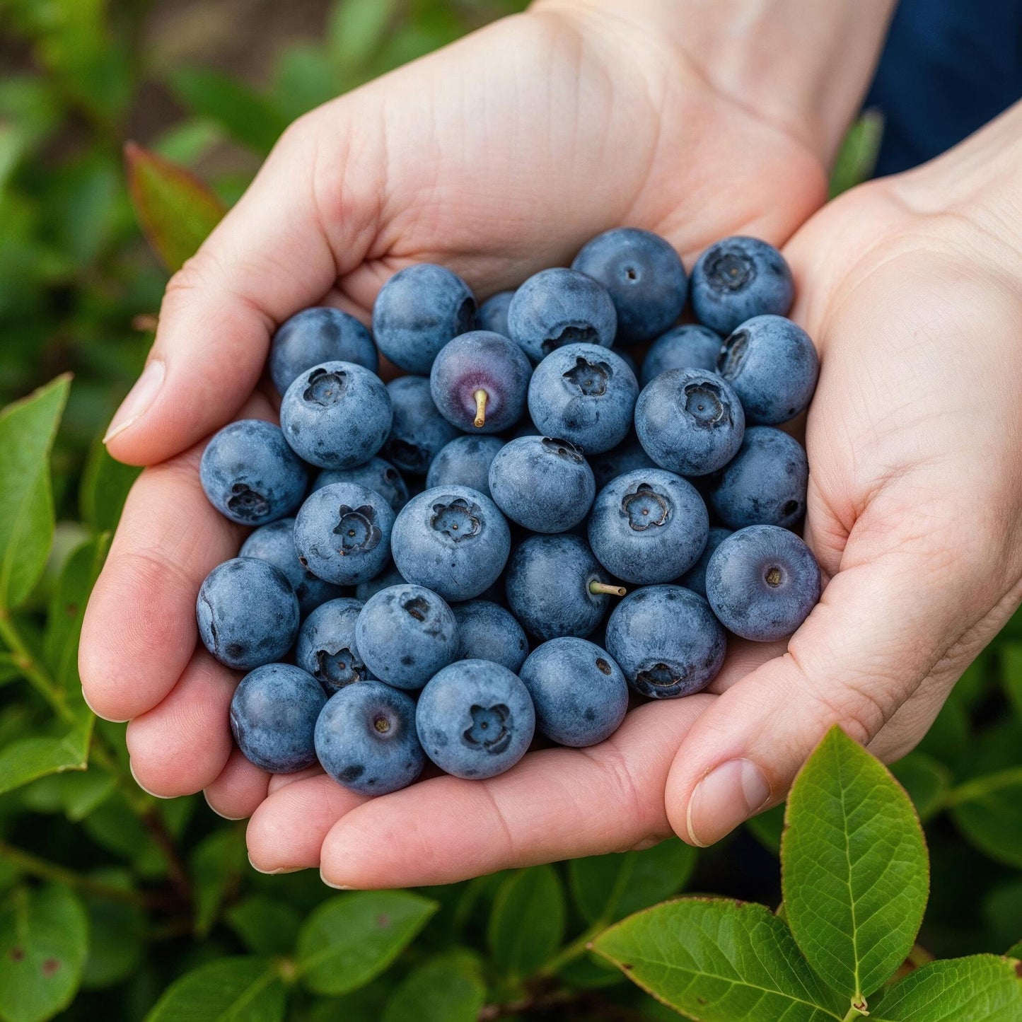 GreenboutiQ - Obstpflanzen - Blaubeere - Vaccinium corymbossum Goldtraube - Winterhart - 6 Pflanzen - Topf 9 cm - Blaubeere