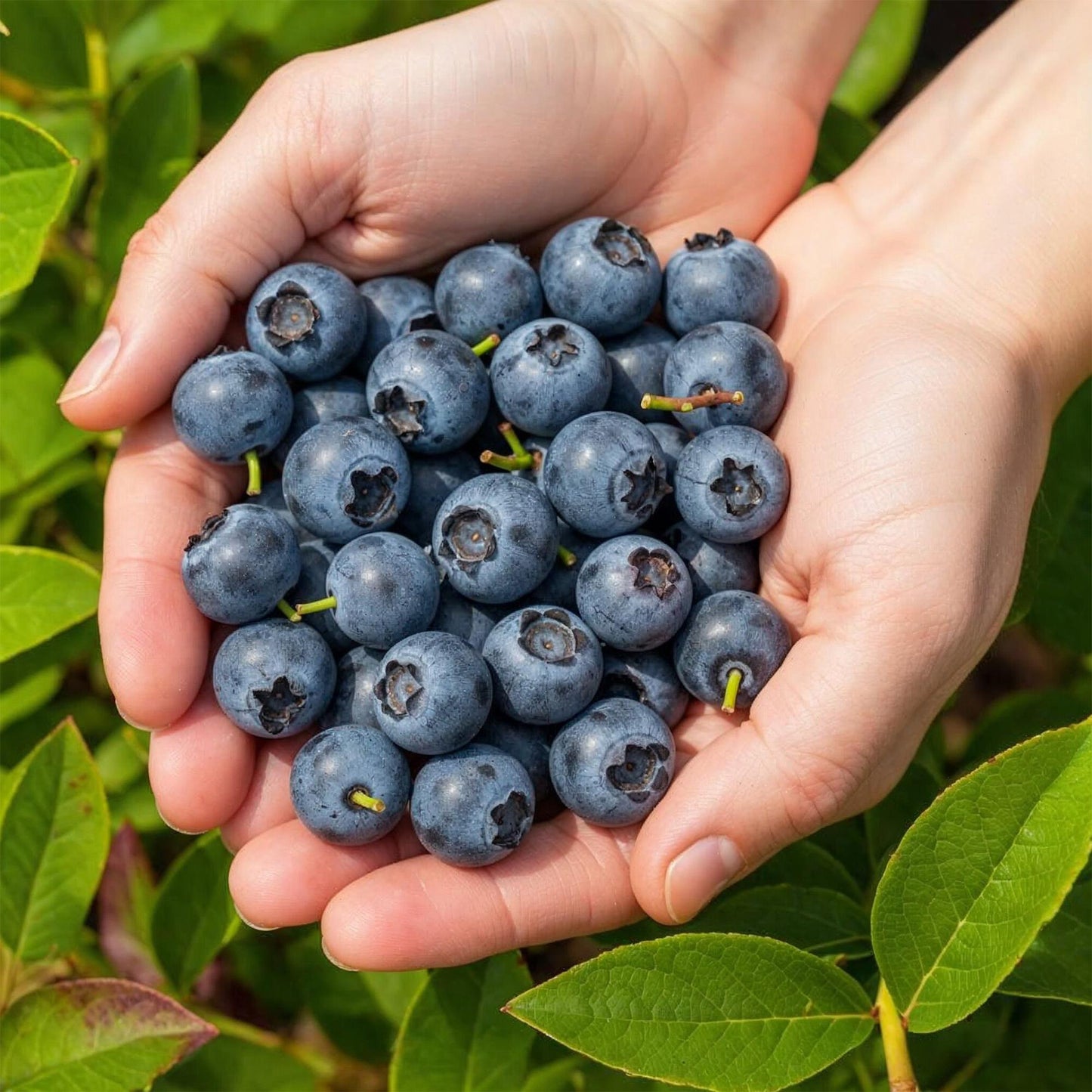 GreenboutiQ - Obstpflanzen - Blaubeere - Vaccinium corymbosum Northland - Winterhart - 6 Pflanzen - Topf 9 cm - Blaubeere