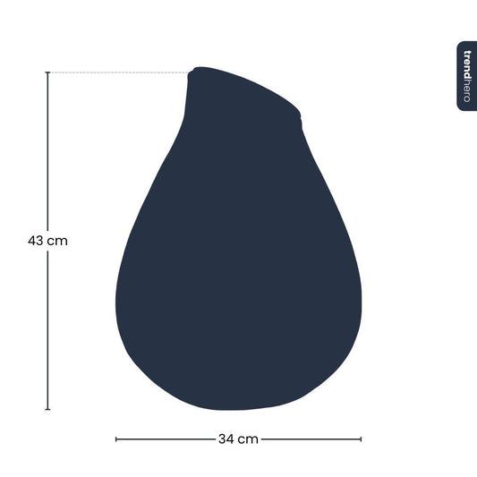 Terrarium fles met kurk - Drop XXL - Ø 34 cm ↑ 43 cm