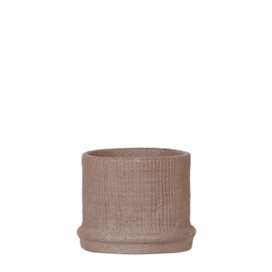 Kolibri Home | Bali Dekotopf - Brown - Ø6cm