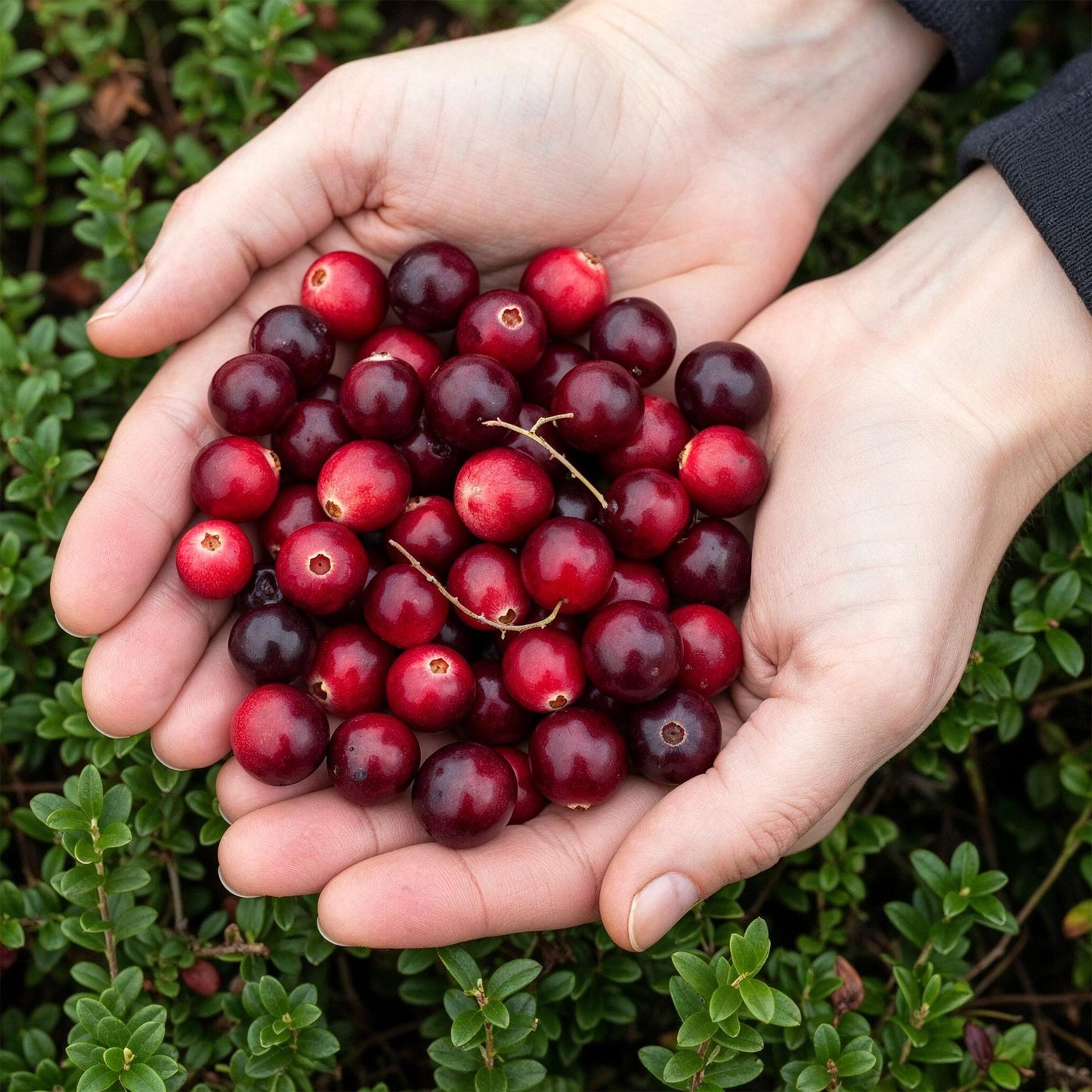 GreenboutiQ - Obstpflanzen - Blaubeere - Vaccinium macrophylla Early Black - Winterhart - 6 Pflanzen - Topf 9 cm - Dunkelrote Beere