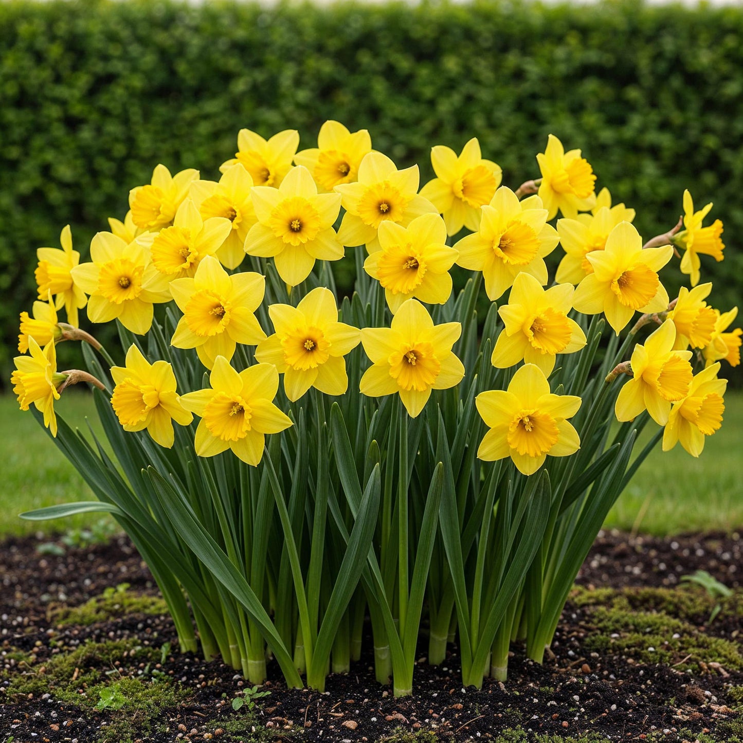 GreenboutiQ - Blumenzwiebeln - Narcis Yellow - Farbe Gelb - 40 Stück - Zwiebelgröße 10/12