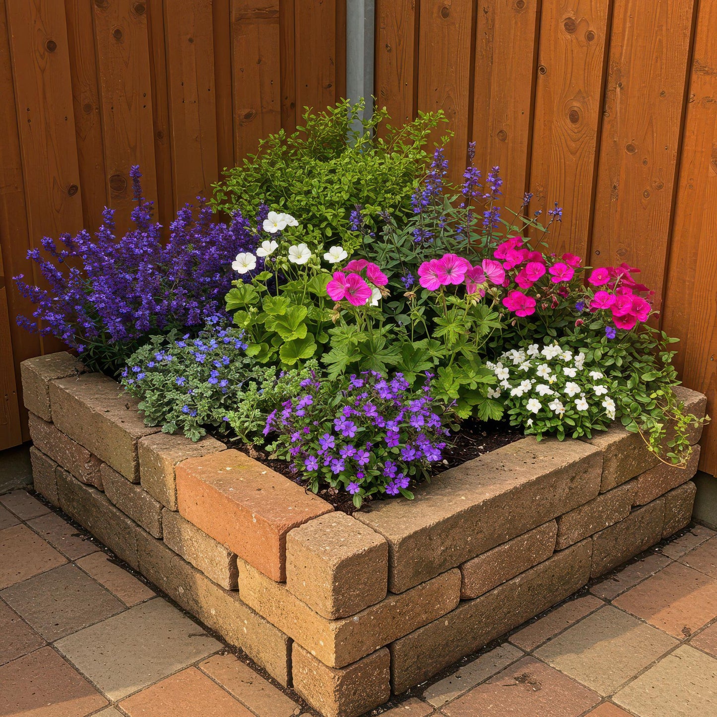 GreenboutiQ - Staudenpaket - Bodendecker - 8 Stauden - Für 1 m2 - Verschiedene Farben - Wenig Pflege - Topf 11cm