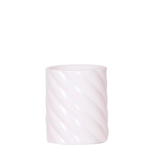 Kolibri Home | Candy Dekotopf | Hoch - White - Ø6cm