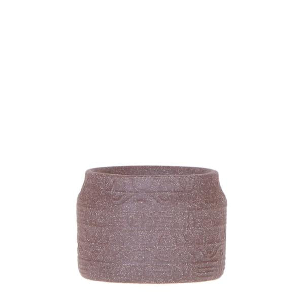 Kolibri Home | Hyroglyph Dekotopf - Brown - Ø6cm